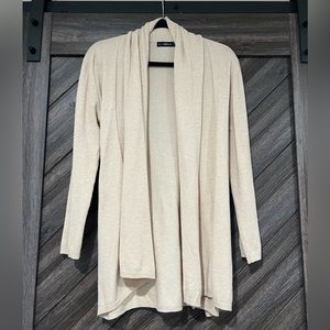 Zara Draped Tie Cardigan Sweater